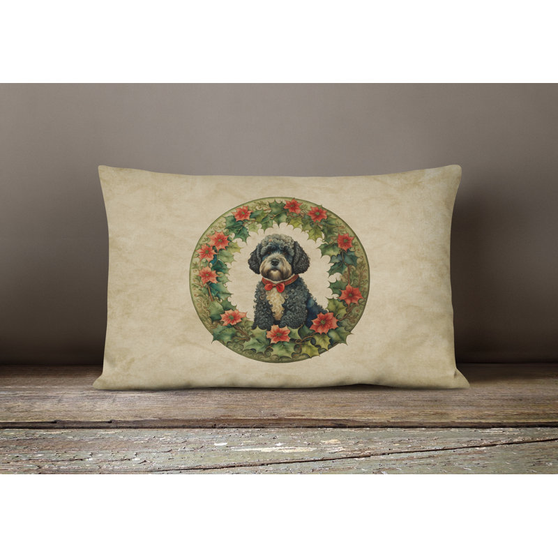 Coussin Christmas, 12 po x 16 po, Rectangulaire