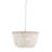 3 - Light Seashell Dimmable Drum Chandelier