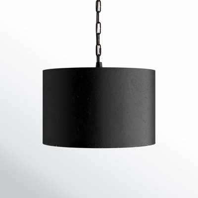 Luminaire suspendu cylindrique à 1 lumière Rosamund