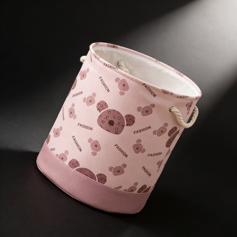 1Pcs,Large Capacity Foldable Storage Basket With 3-Tier Design, Multifunctional Organizer For Toys, Laundry, And Household Items, Water-Resistant And Durable Fabric