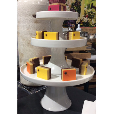 Ensemble de support à gâteaux 3 pièces Millhouse