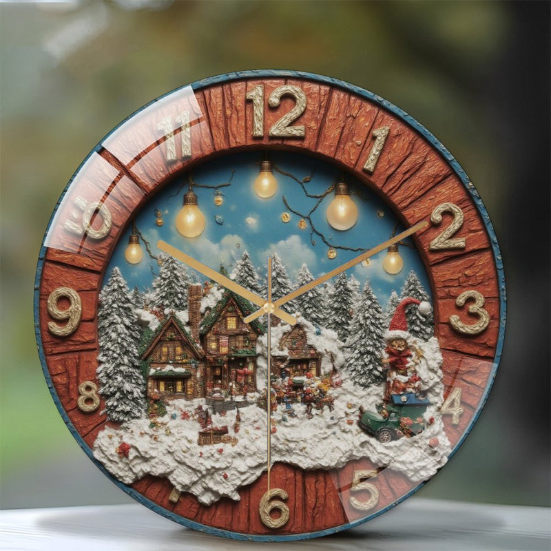 Horloge murale 12 po
