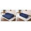 Canapé-lit convertible avec oreiller cylindrique, canapé-lit pliant en velours côtelé avec structure de forme fixe, canapé-lit de salon pour salon, chambre à coucher, studio de détente (bleu)-1674584797
