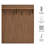 Render Fluted Coat Rack Panel With Shelf In Walnut-1148513375