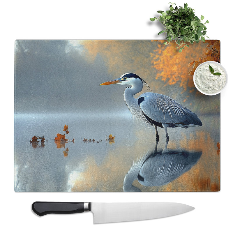 Heron X1  Glass Chopping Board