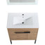 Meuble-lavabo de 30 pouces avec lavabo, meuble-lavabo autoportant ou flottant en option 30 * 18-00330IMO-1 (KD-Packing)