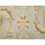 Tapis de couloir oriental bleu clair Oushak Chobi