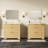 Fluted Bathroom Vanity with Sink, Farmhouse Freestanding Bathroom Sink Cabinet-126257017-126257019