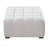 Boucle Multipurpose Ottoman - White