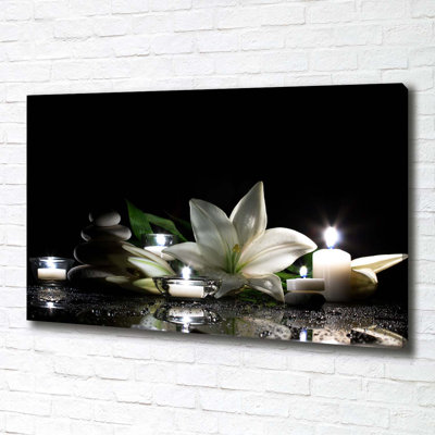 White Lily - Wrapped Canvas Print