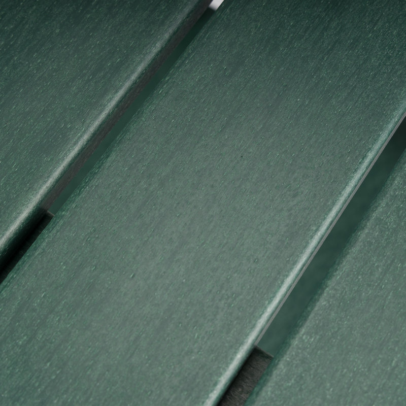 Deerfiled Rectangular 35.5cm L Outdoor Side Table, Green