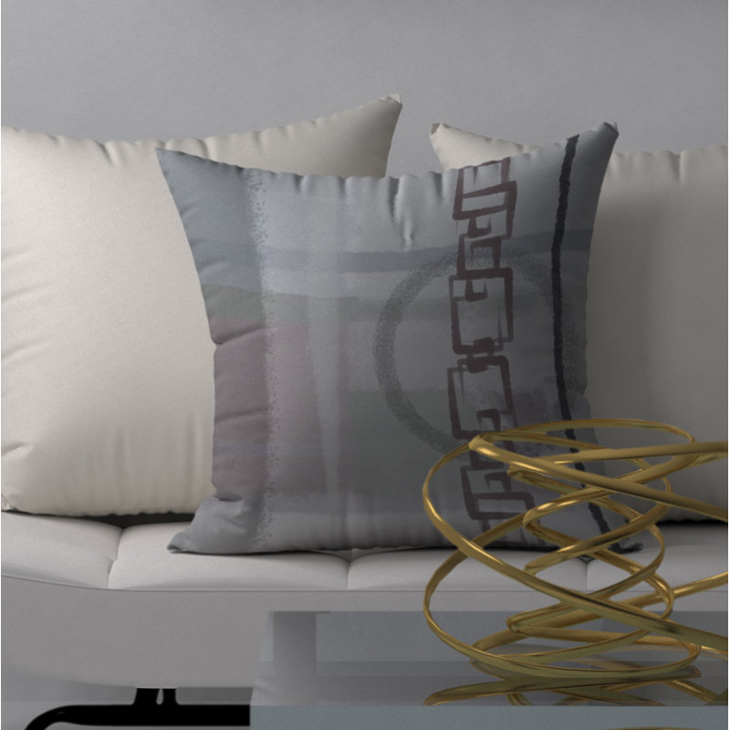  Housse et insert de coussin décoratif décoratif en plomb, 18" x 18"