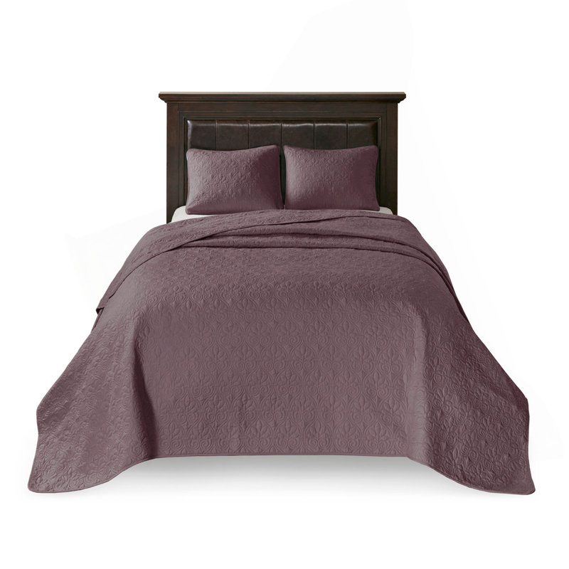 Reversible Quilt Set Purple