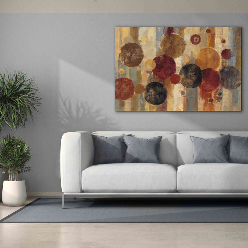 'Pendulum' by Silvia Vassileva, Canvas Wall Art, 40" H x 60" W x 1.5" D