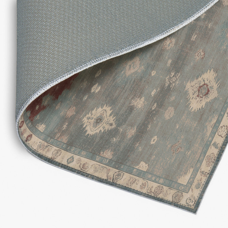 Tapis gris intérieur et extérieur surteint, Rectangulaire 2 pi x 3 pi