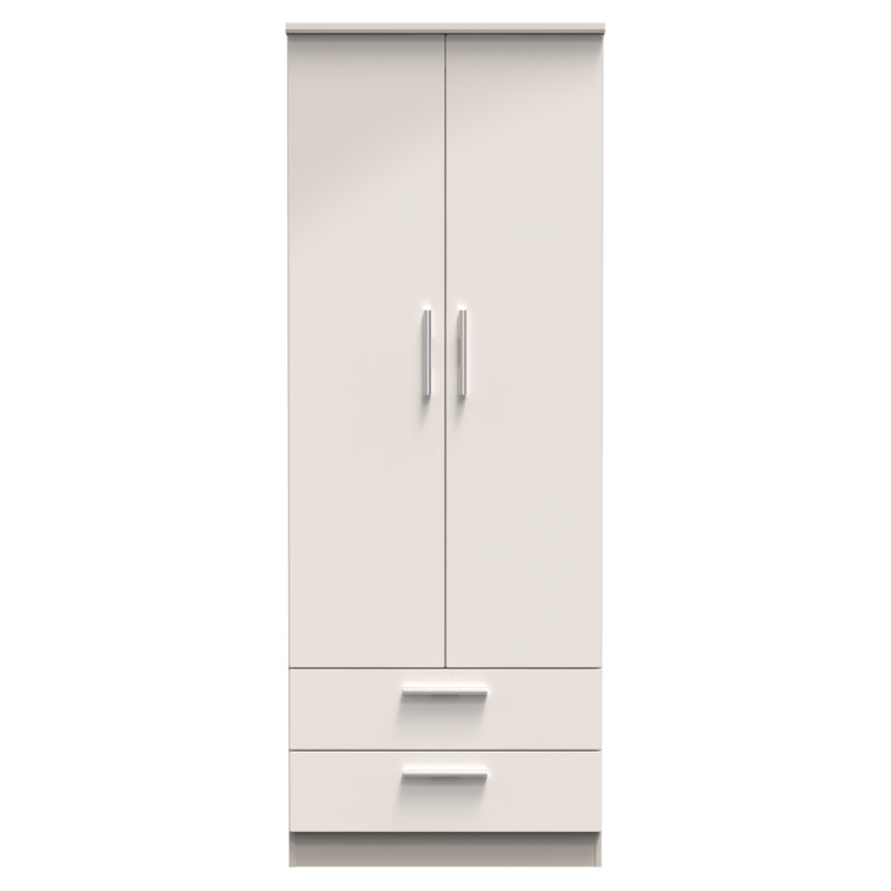Borgeson Manufactured Wood Wardrobe, Gloss/Kashmir