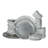 Service de vaisselle Stone By Mercer Project Atik - Service pour 4-98147111