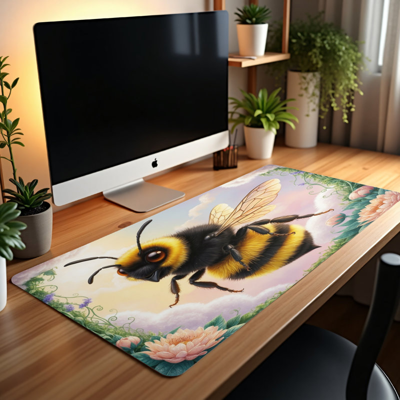 Polyester Desk Pad, 23.6x13.8