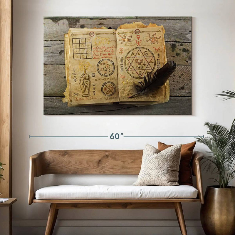 Kelan Wiccan, 34" H x 51" W