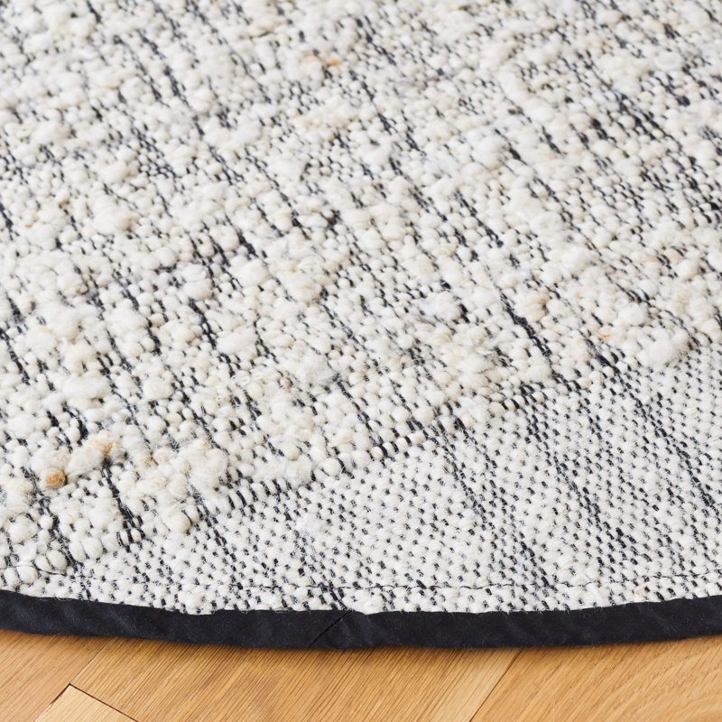 Natura Flat Weave Cotton Rug, Round 6'