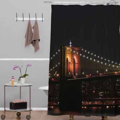 Leonidas Oxby Modern Shower Curtain