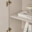 Buffet Mid-Century moderne avec rangement, armoire de rangement avec 2 portes et 3 tiroirs-32204146