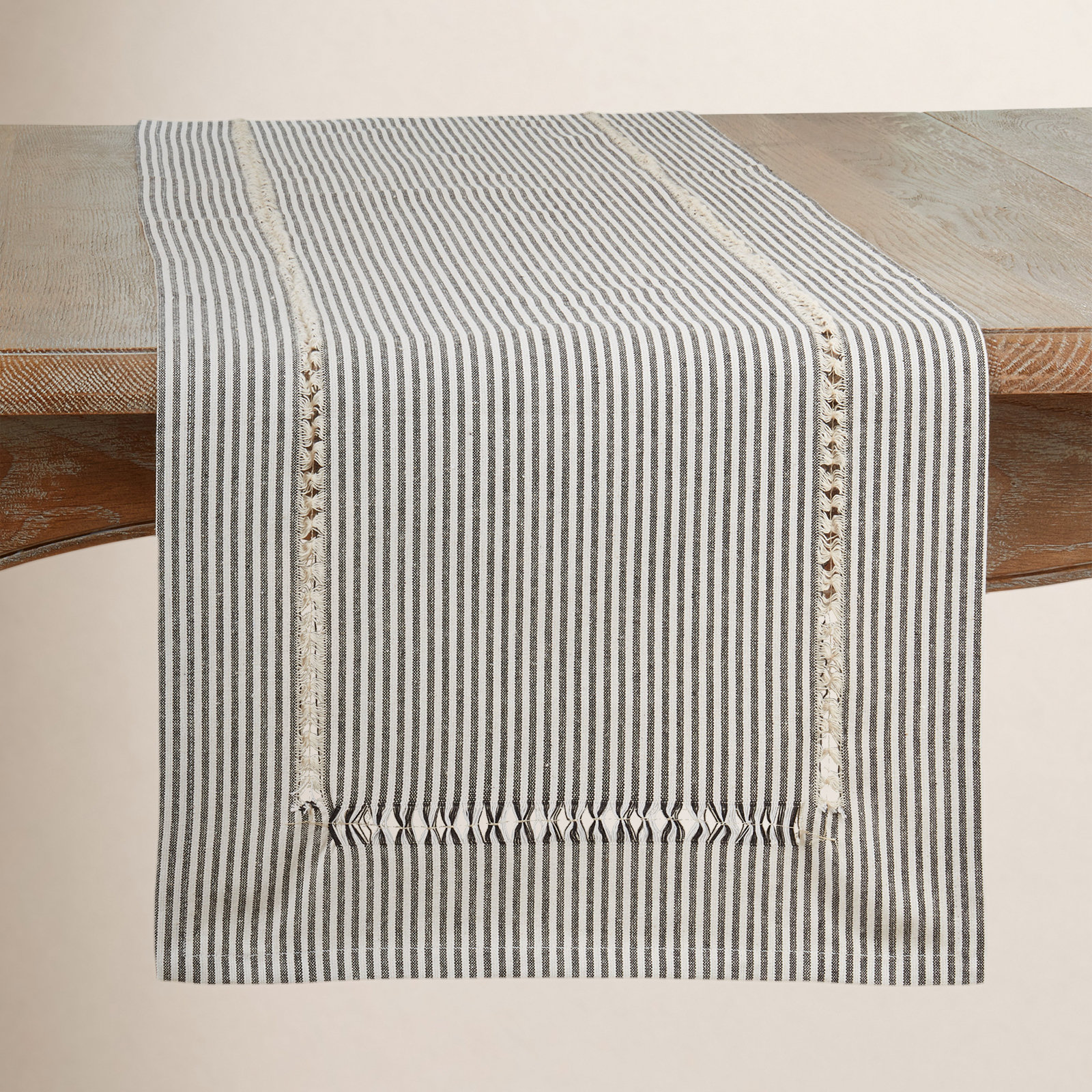 Jaylin Collection Striped Table Runner, 90" x 16"