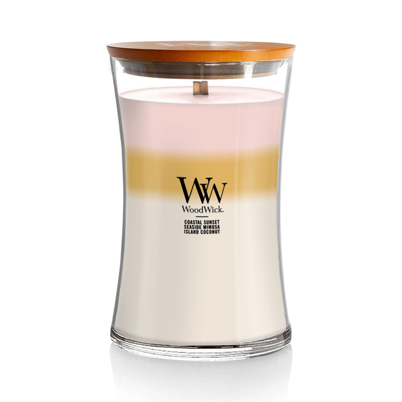 Grande bougie sablier parfumée Island Getaway