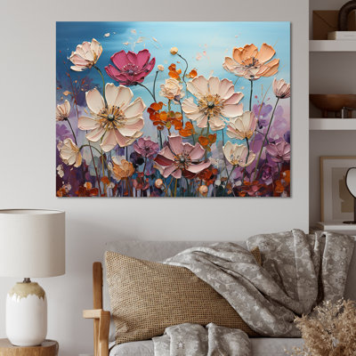 " White Morning Glory Flower Field I "