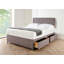 Kalopanagiotis Upholstered Divan Bed with Mattress-571660497-571660509