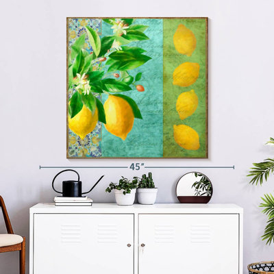 Yarlin citron citron floral