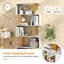 157cm H x 70cm W Metal Bookcase