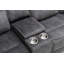 Canapé modulaire inclinable rembourré 3 pièces Nampa