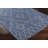 Geometric Machine Woven Area Rug in Blue-70927762