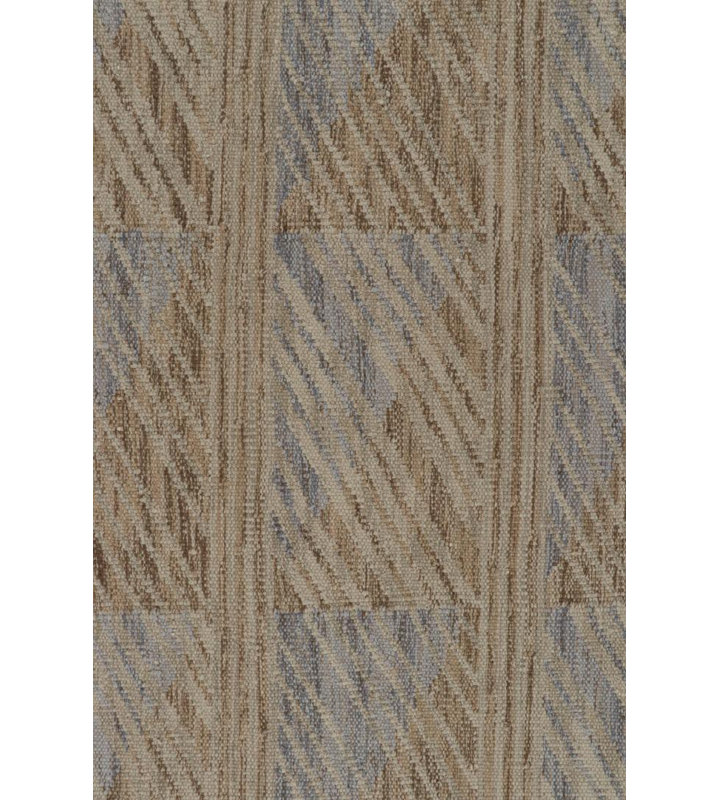 Scandianvain Flatweave Kilim Wool Geometric Area Rug, Rectangle 9' x 12'