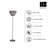 Marilen 61'' Traditional Floor Lamp-991716303-991716300