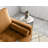 Brighton 58" Mid-Century Modern Velvet Loveseat, Tufted Square Arm Apartment Sofa with 2 Bolster Pillows-1114944989
