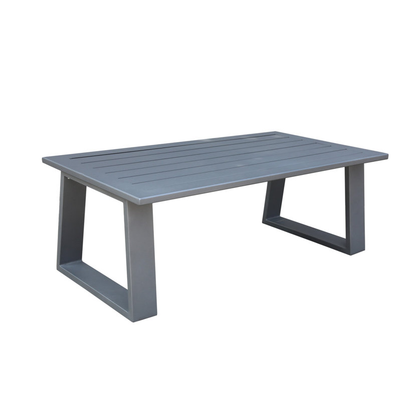 Table basse, étain poudre