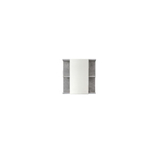 600mm W 620mm H Wall Cabinet Framed Medicine Cabinet Mirror 3