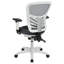 Chaise de bureau ergonomique en filet à dossier moyen avec accoudoirs réglables Siyer-53663817-33351259