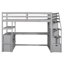 Lit mezzanine multifonctionnel avec bureau, tablettes, tiroirs et escalier de rangement-1096378658-1096378661
