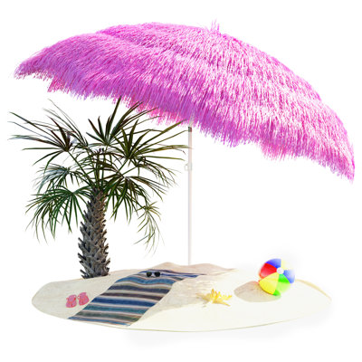 Caush 160 cm W X 160 cm D Balcony Parasol with Manual Lift