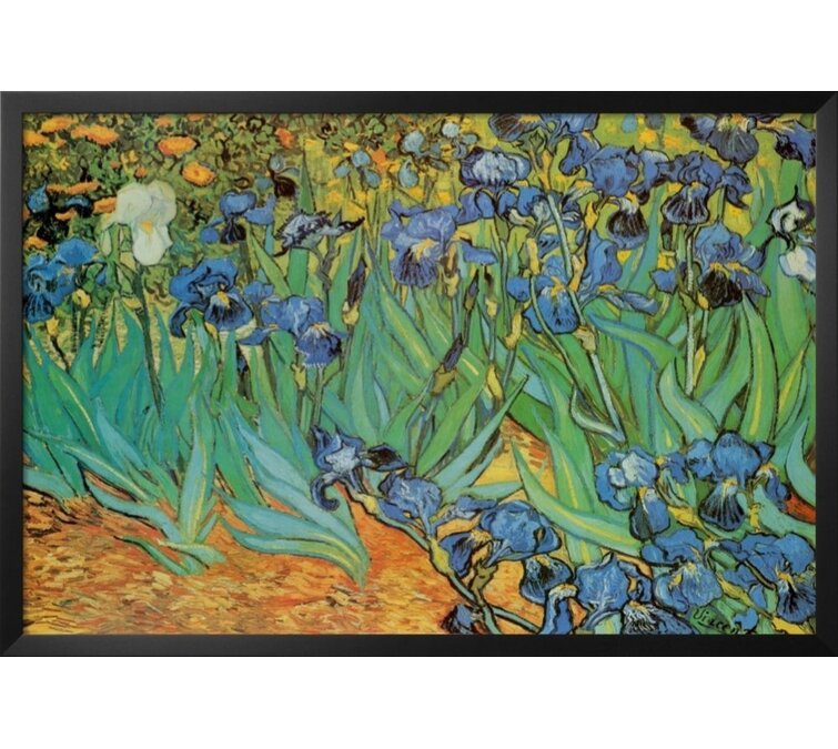 Vault W Artwork Irises Framed On Paper by Vincent Van Gogh Print | Wayfair