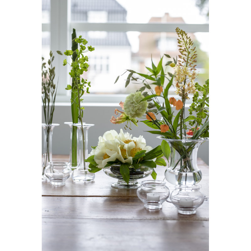 Old English Handmade Glass Table Vase