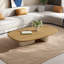 Table de salon simple en bois massif carré-104791397-104791398