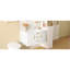 Meuble-lavabo de 36 po, fixé au mur avec 2 tiroirs, espace de rangement suffisant, fabrication de haute qualité, fabrication, poignées antirouille, surface peinte imperméable, lavabo de 36 po x 18 po, peu encombrant, blanc-1288084454