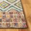 Tapis géométrique en laine touffeté à la main Deyoung-610111691
