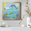 «Mermaid Play II», peinture sur toile encadrée-1182764709-1182764710