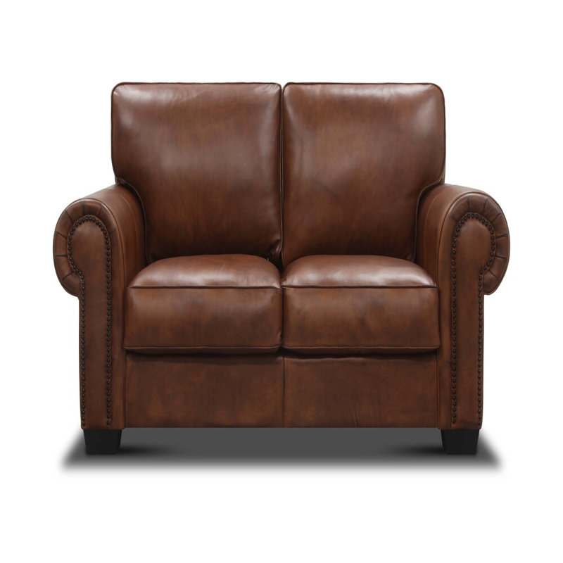 Valencia Leather Loveseat