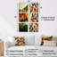 Red Orchard Breeze - ensemble d'art mural paysage de ferme de 6-1237153185-1237153184